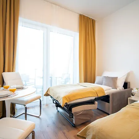 アパート Apartino - Free Parking, Ac, View Balcony, Nespresso, Netflix *