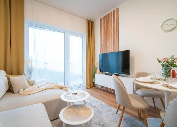 アパート Apartino - Free Parking, View Balcony, Nespresso, Netflix *